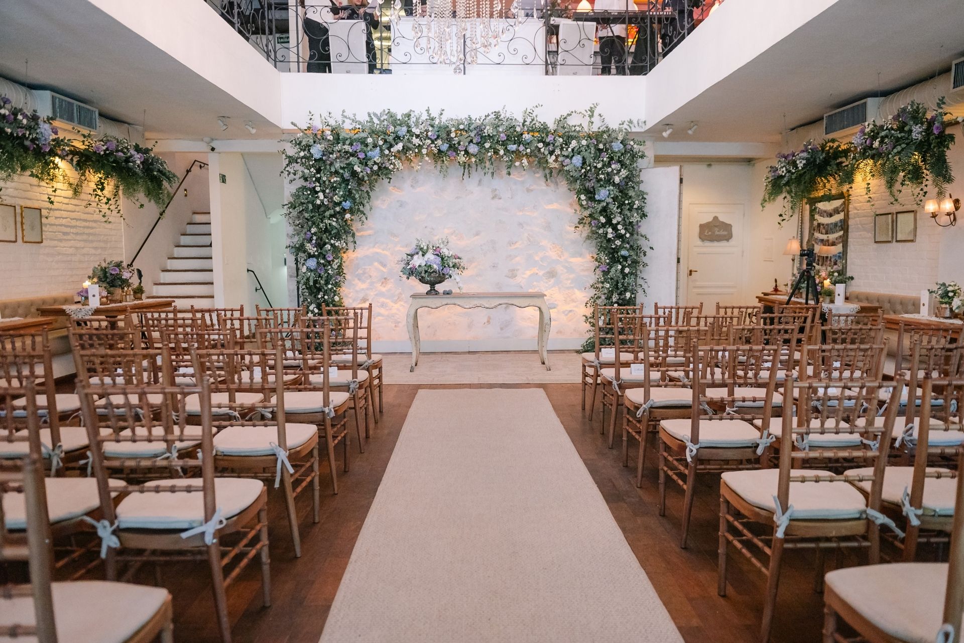 Paleta de cores suaves para casamento